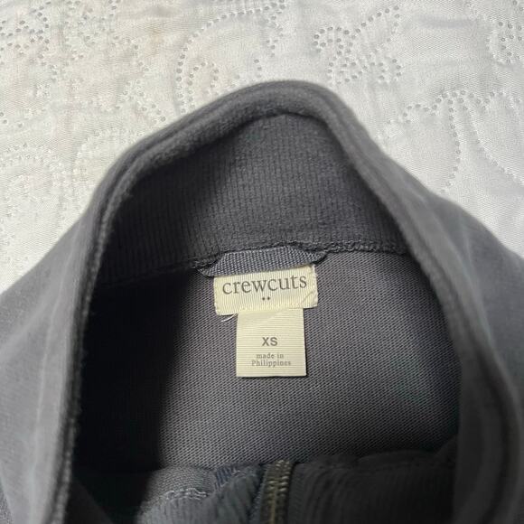Crewcuts Quarter Zip Pullover Sweatshirt Size 4/5 - Picture 3 of 5